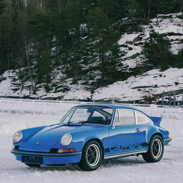 【VISION】Porsche 911 Carrera RS 2.7 白青 Porsche 911 Carrera RS 1973 - elferspot.com - Marketplace