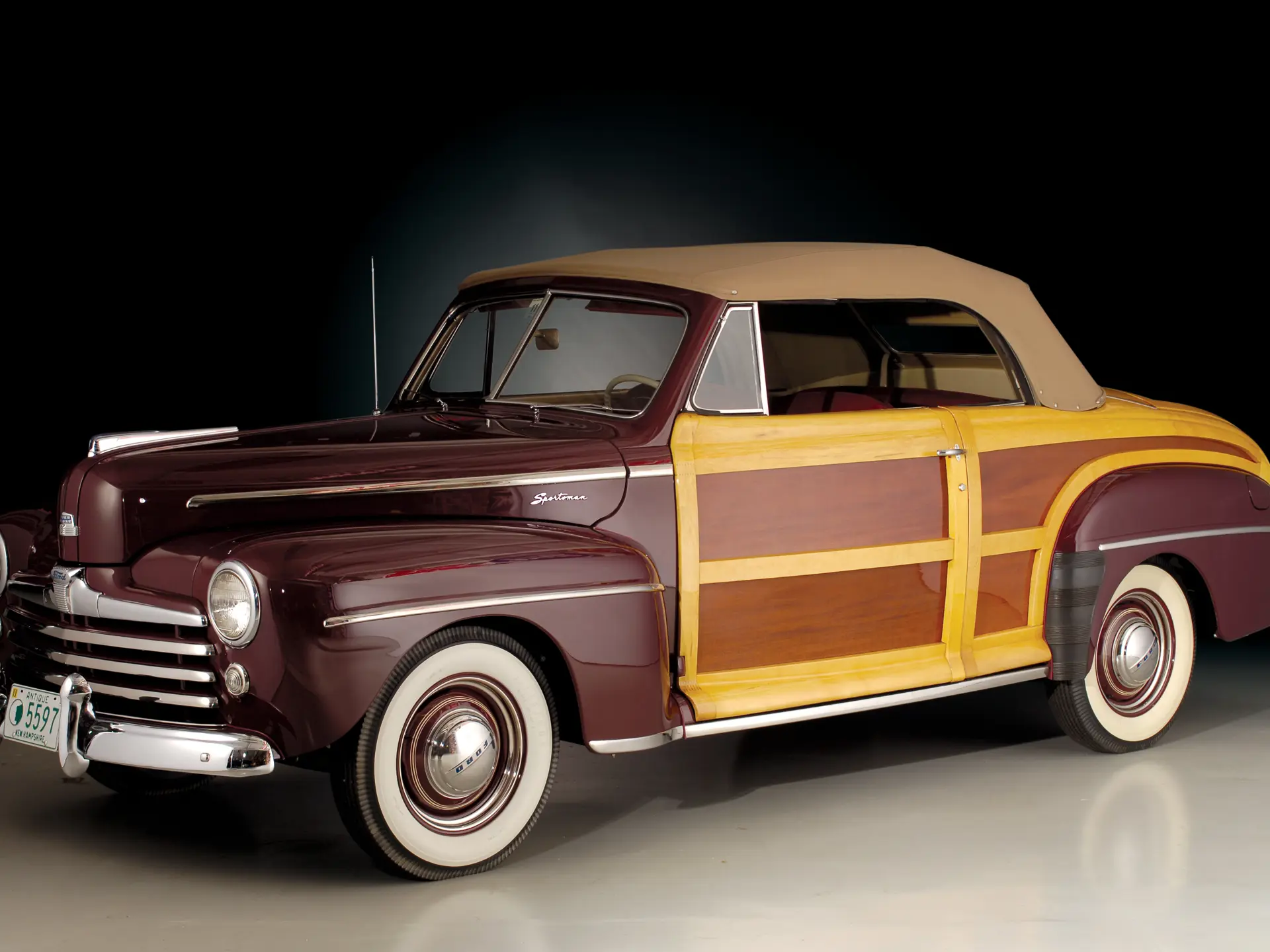 1947 Ford Super Deluxe Sportsman Convertible | The Dingman Ford ...