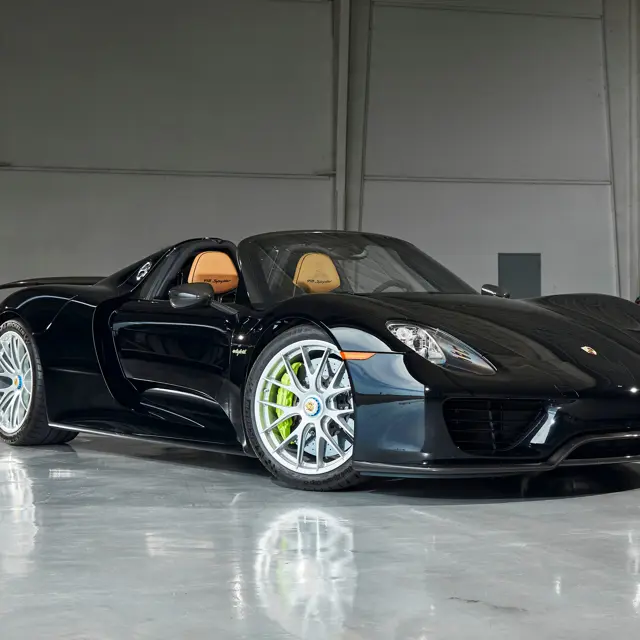 rerere　黒 PORSCHE 918 Spyder - 800775 - Tom Hartley Jnr