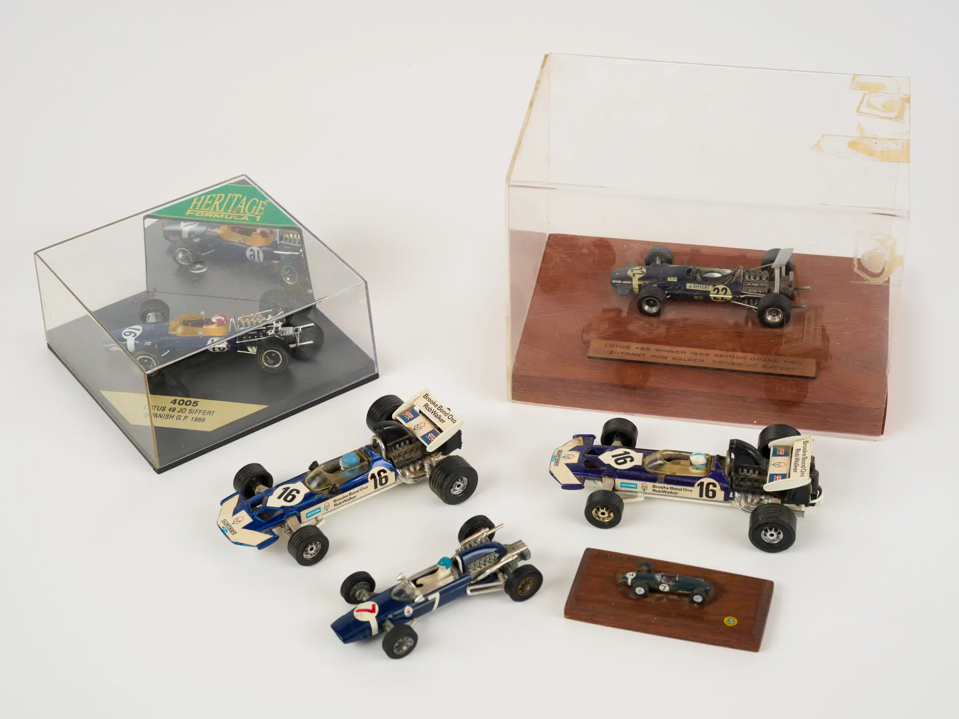 Six Rob Walker Racing Grand Prix Model Cars | The February Memorabilia ...