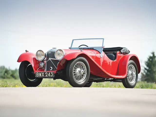 Vintage Western Models WMS 11 - 1938 Jaguar SS 100 3.5 Litre