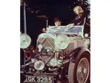 The Lagonda seen here being driven by John Steed in the cult TV series The Avengers.
