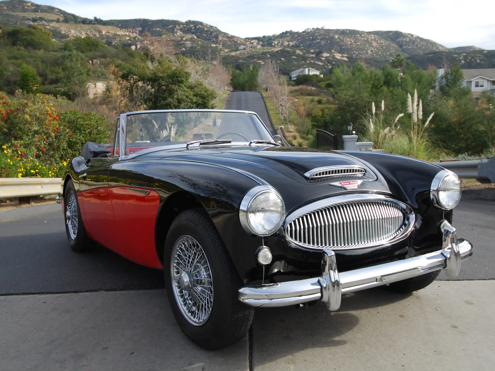 Ornement De Noël Voiture Austin Healey 3000 MKII 1963 - Modèle Miniature 1/64 Matchbox - Neuf