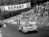 1967 Ollon Villars: Chassis no. 906-115 at the start of the Ollon Villars Hillclimb in 1967.