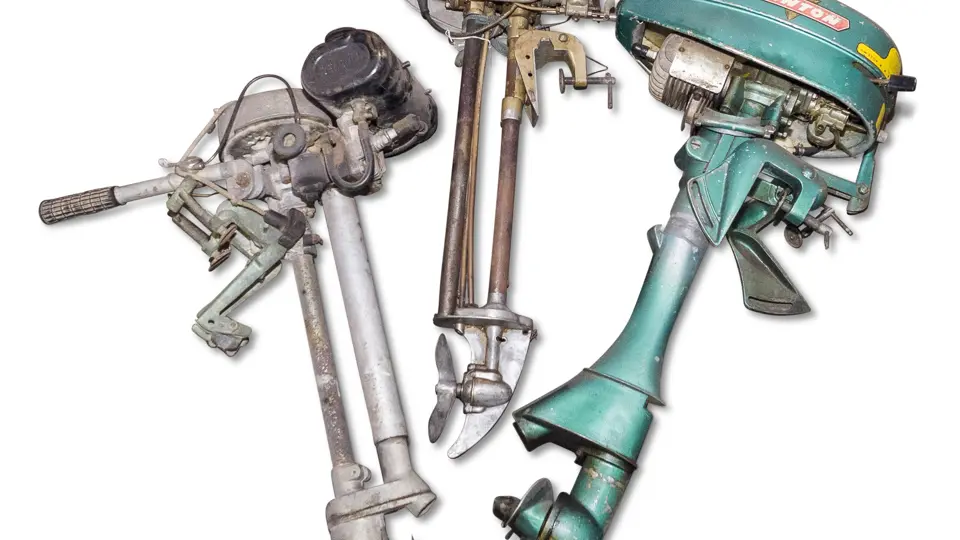 Collection Boat Engine Three Outboard Boat Engines | THE MITOSINKA COLLECTION | RM Sotheby's
