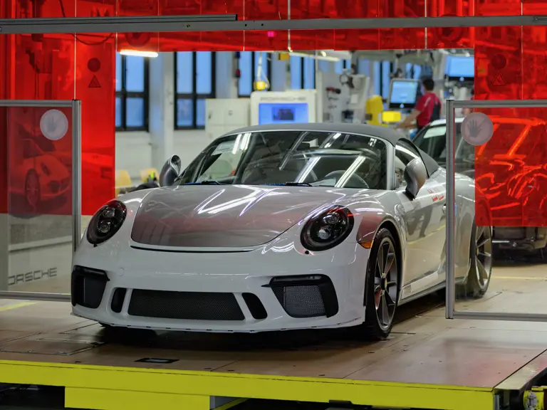 Porsche 911 Speedster, production