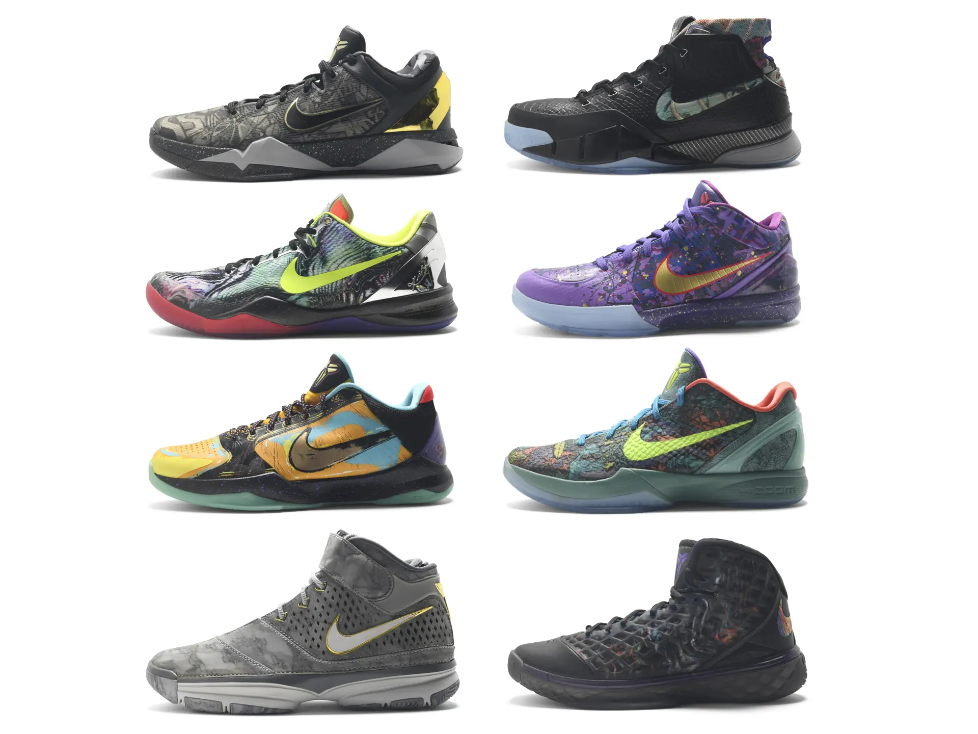 Set of Eight | Nike Kobe Prelude | Complete Collection