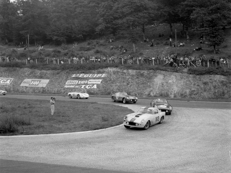 Jacques Henri Perón/Harry Schell, #163, 4th Overall, Tour de France Automobiles, 1958.