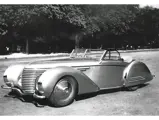 The extraordinary Delahaye as it was completed by Franay in 1946.