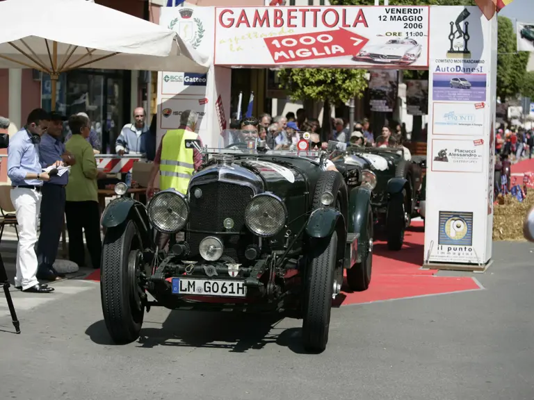 Pictured at the start line of the 2006 Mille Miglia.