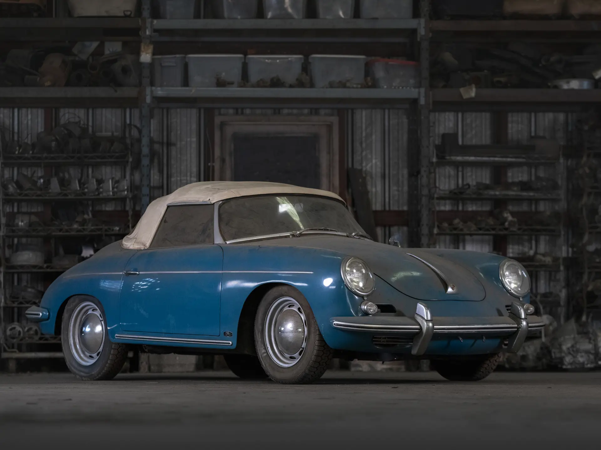 1962 Porsche 356 B 1600 'Twin-Grille' Roadster by D'Ieteren | The Junkyard:  The Rudi Klein Collection | RM Sotheby's