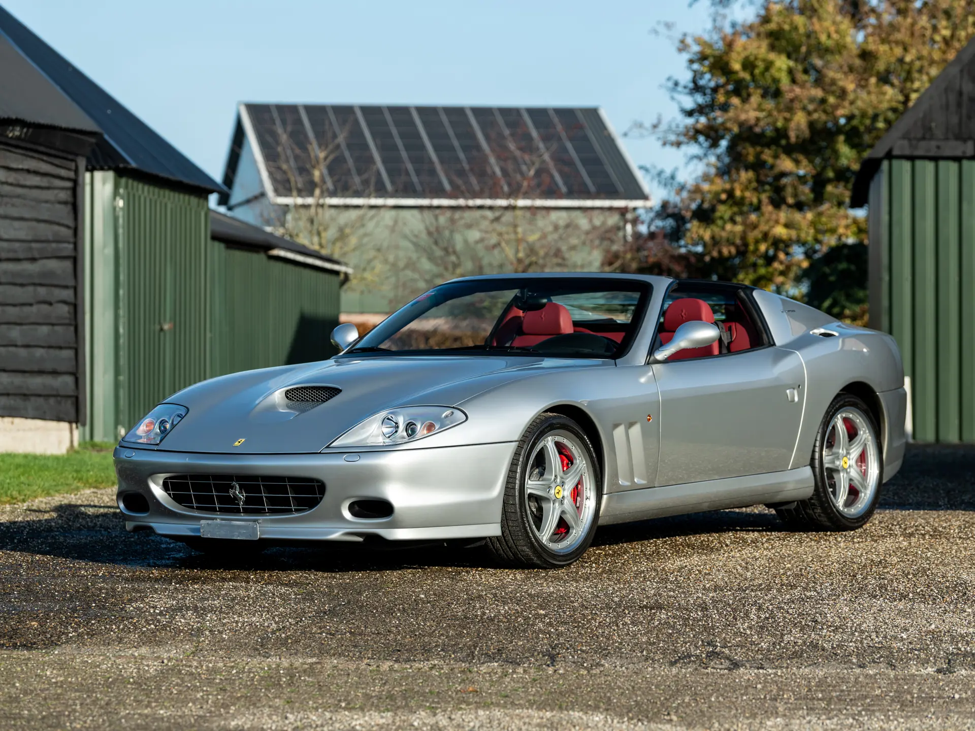 LookSmart LS127B Ferrari Superamerica 2004 Open Roof Yellow
