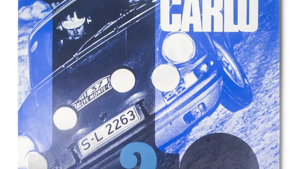 1969 Rallye Monte Carlo poster par VINTAGE POSTER