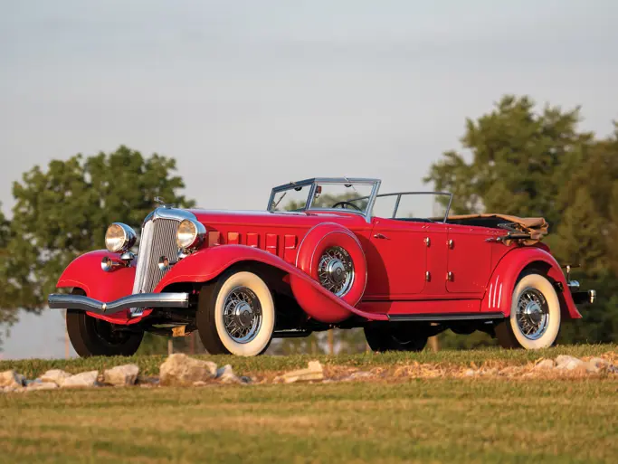 1933 Chrysler CL Imperial Dual-Windshield Phaeton by LeBaron: market value and price history