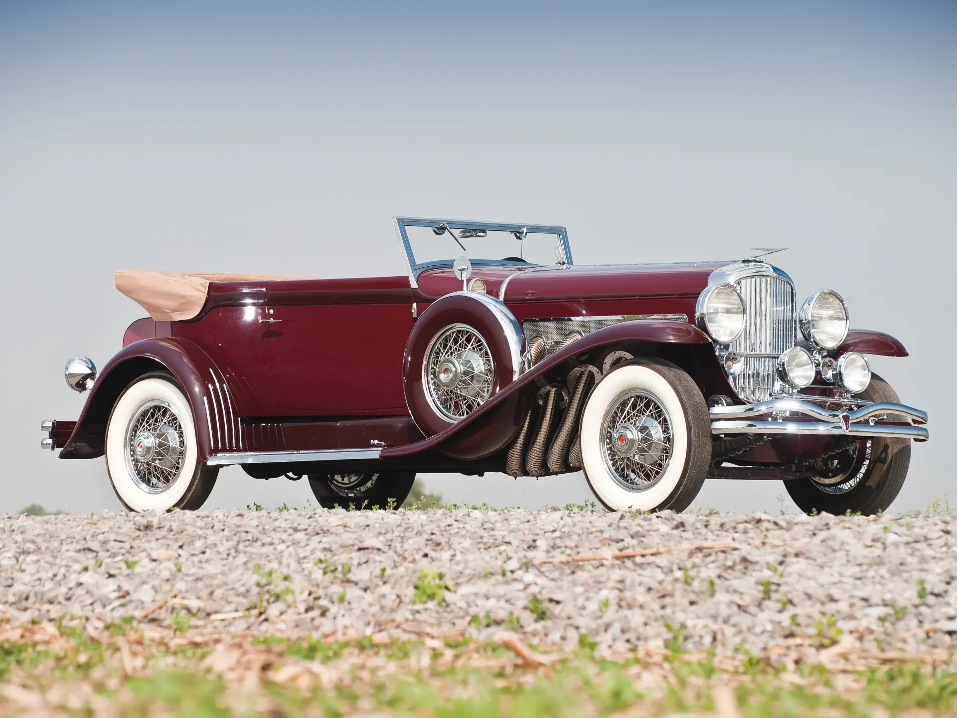 1930 Duesenberg Model SJ Convertible Victoria by Rollston | St