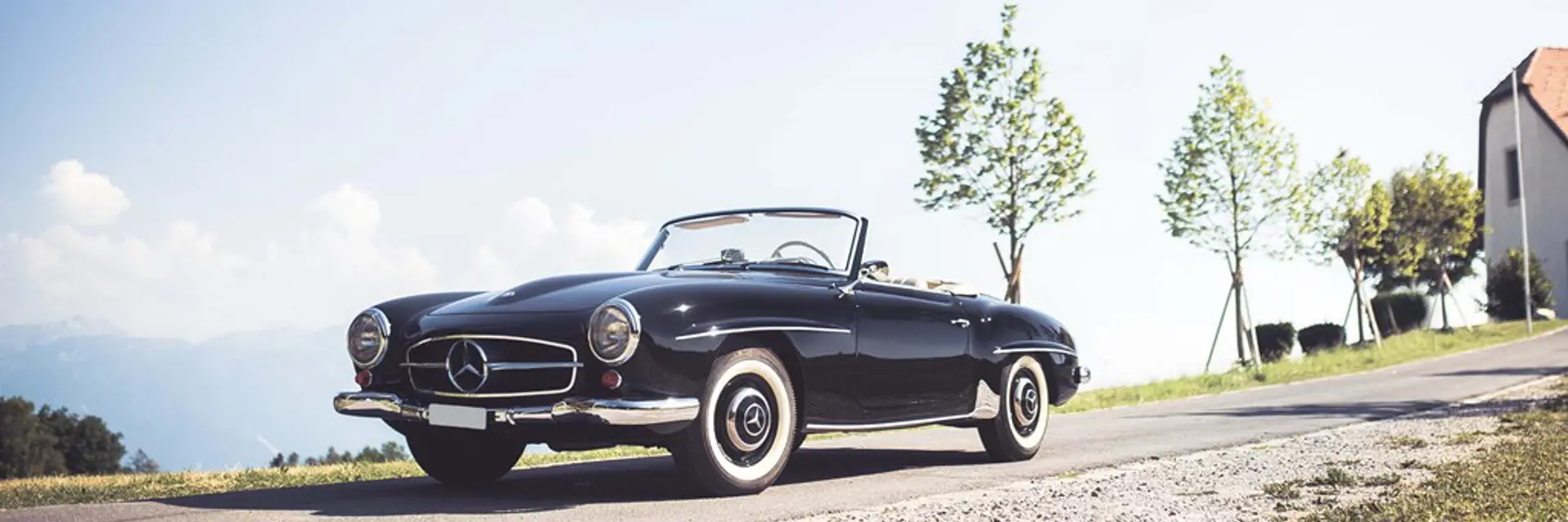 1957 MercedesBenz 190 SL offered at RM Sothebys St. Moritz live auction 2022