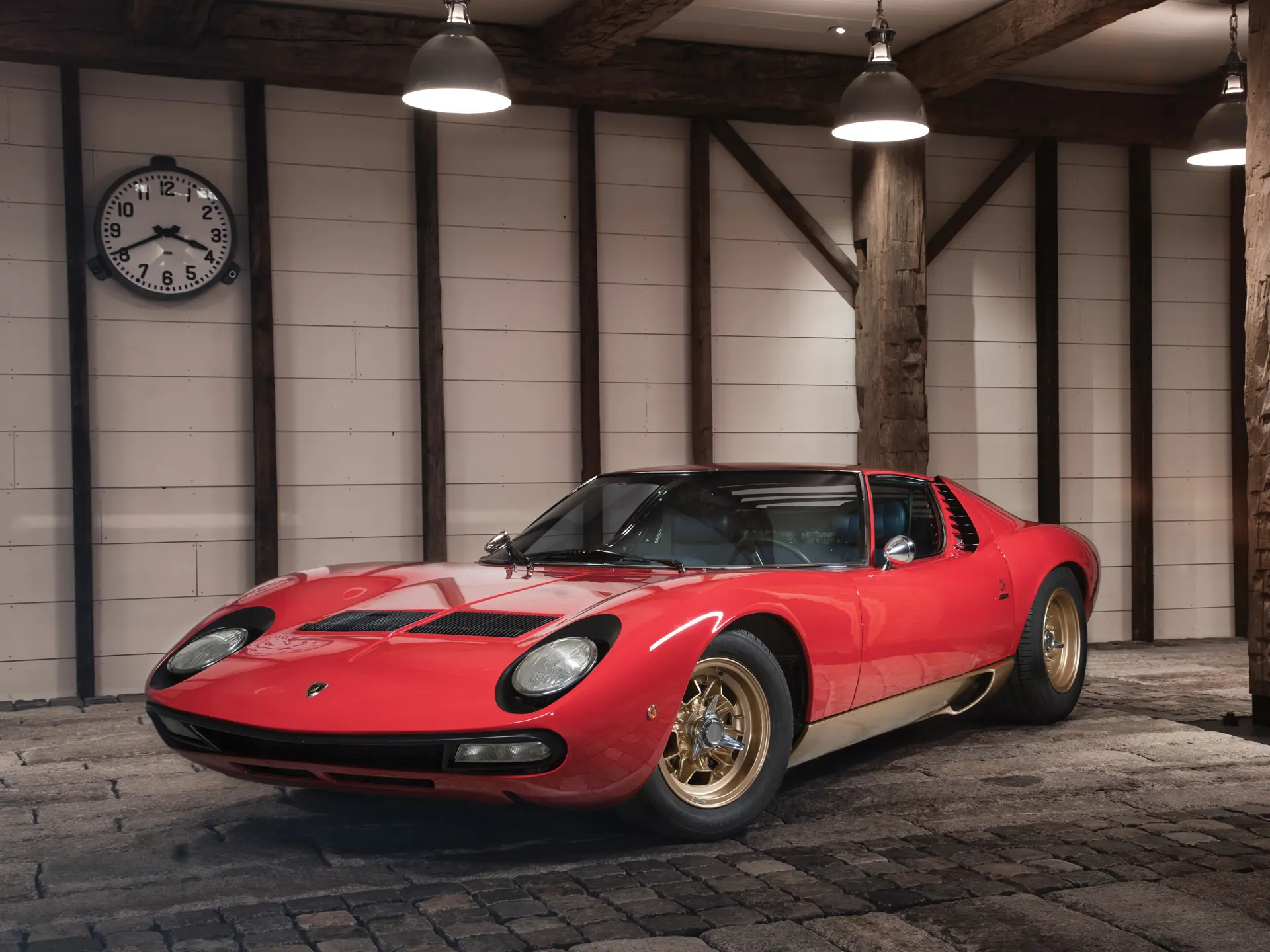 1971 Lamborghini Miura P400 SV by Bertone | Arizona 2017 | RM