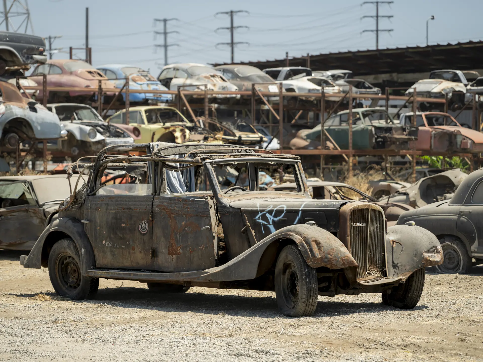 1936 Maybach SW38 Cabriolet by Spohn | The Junkyard: The