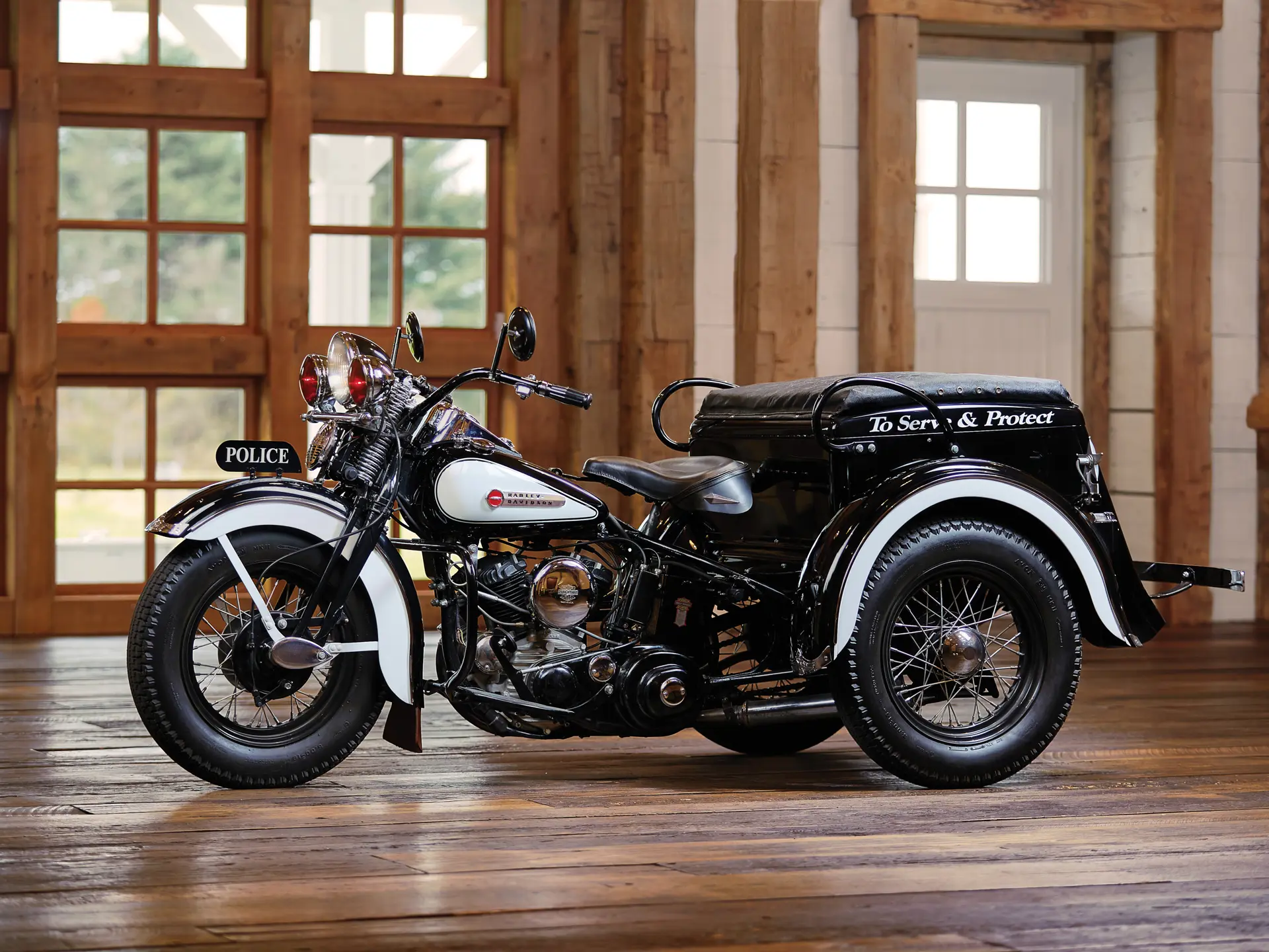 1949 Harley-Davidson Police Servi-Car | Arizona 2020 | RM