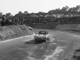 Chassis no. 875087 at speed at Lordelo Ouro in 1962.