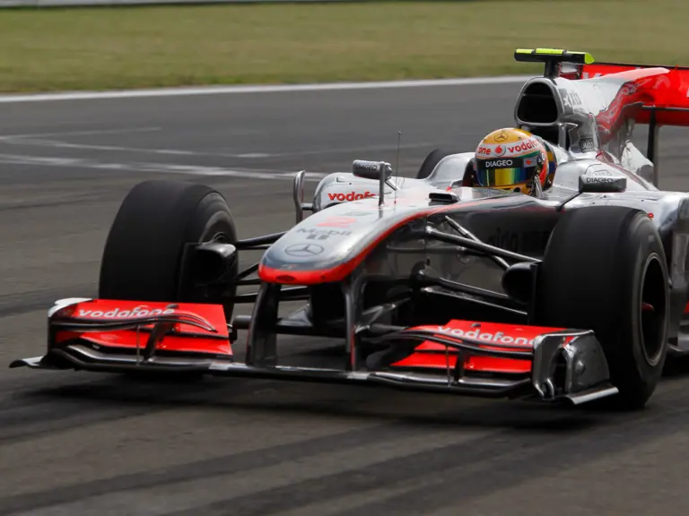 Istanbul Motor Park, Istanbul, Turkey
30th May 2010
Lewis Hamilton, McLaren MP4-25 Mercedes crosses the finish line to win the race. 1st. Action 
World Copyright: Andrew Ferraro/LAT Photographic