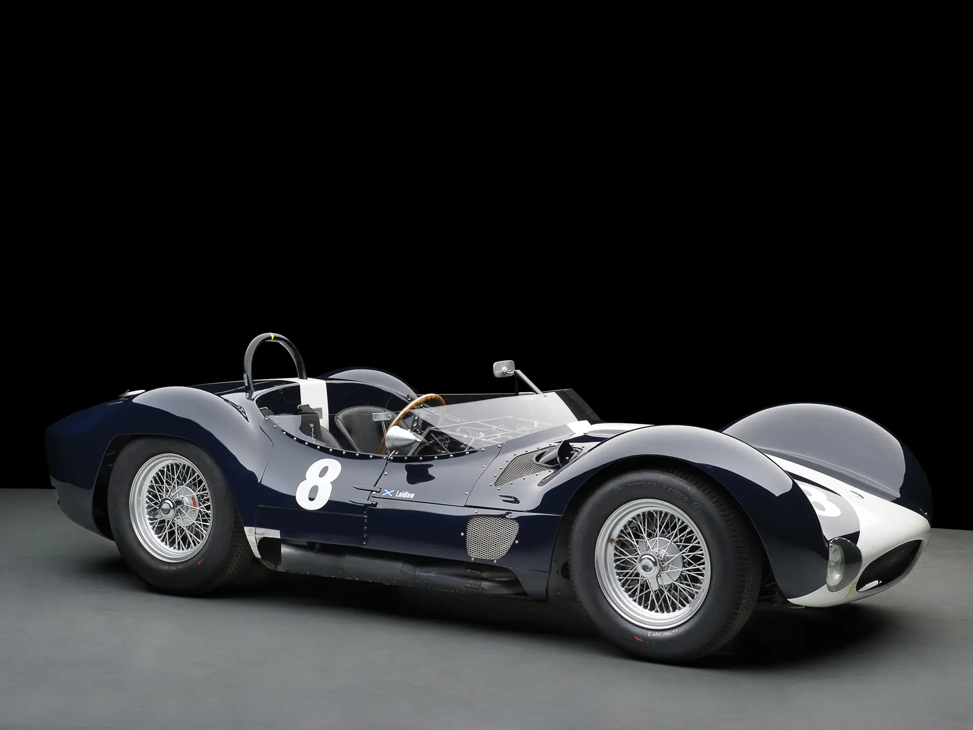 CMC 1960 Maserati Tipo 61 Birdcage White German 1:18 Scale