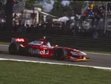The third and final race outing for FW20-03 came at Imola. Thereafter, the chassis was on standby as a spare car and used for extensive testing.