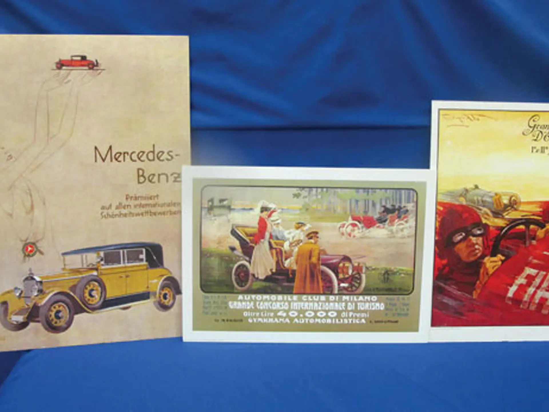 Fiat Racing Poster Mounted on Foam, Grando Concourso Internazionale DI ...