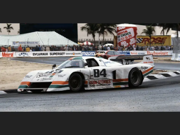 Miami Grand Prix, Emerson Fittipaldi/Tony Garcia, qualified 1st, DNF, 26 February 1984.