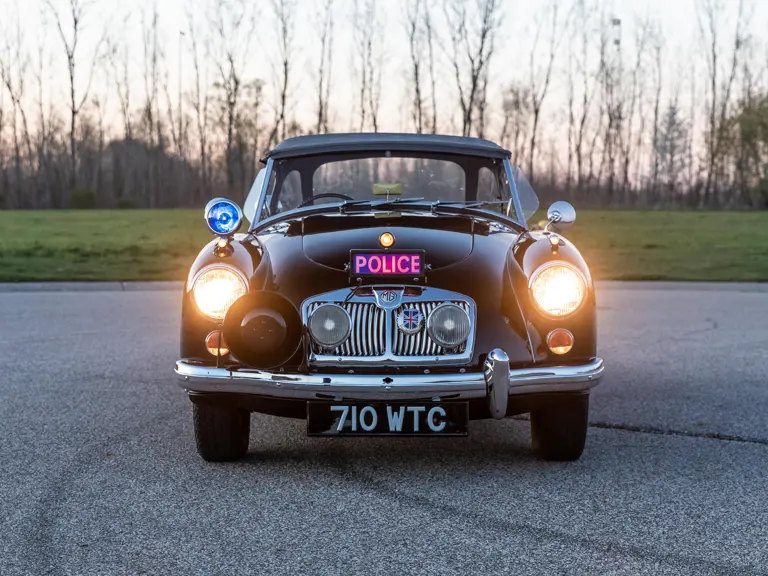 1961 MG MGA Mk II Police Car - Photo: Teddy Pieper - @vconceptsllc