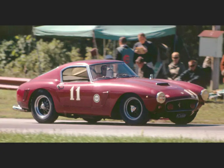 Chassis no. 2237 GT as seen at Road America in 1964.