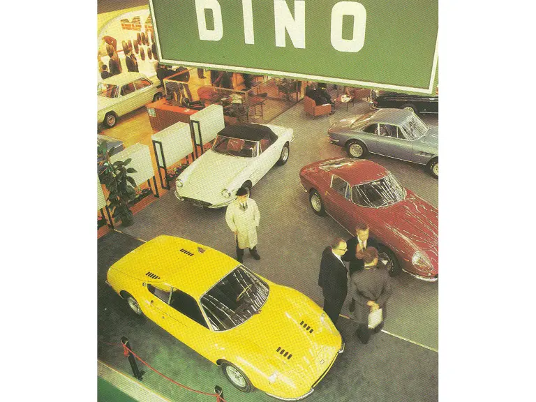 Chassis 00106 on display at the 1966 Torino Motor Show.