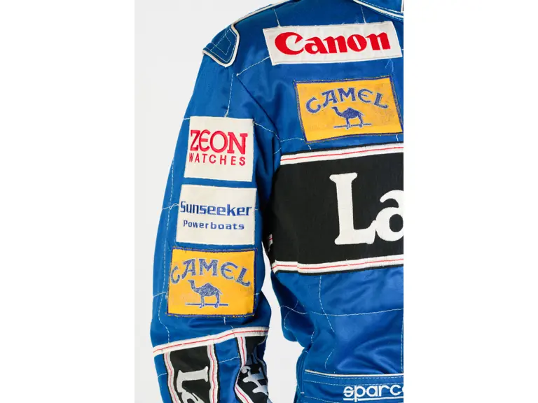 1992 Canon Williams Renault Sparco Race Suit | Nigel Mansell's