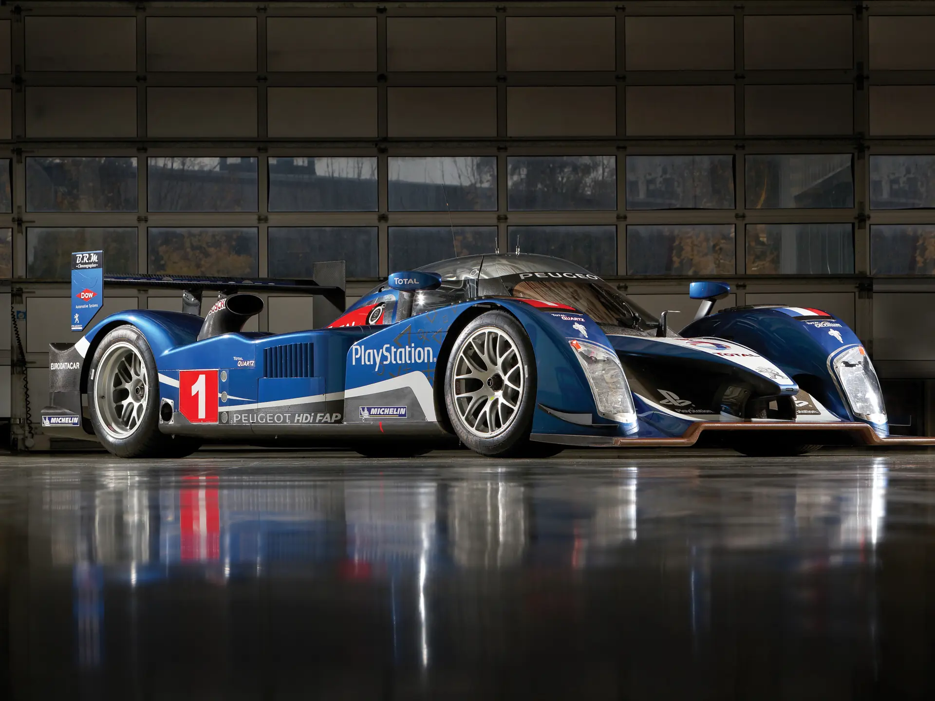 1:43 SPARK S1280 Peugeot 908 HDI FAP Team Peugeot Total Le Mans 5th place 2008 #8