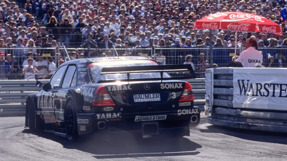 Jörg van Ommen drove the C-Klasse to 2nd place overall in the 1995 DTM Championship.