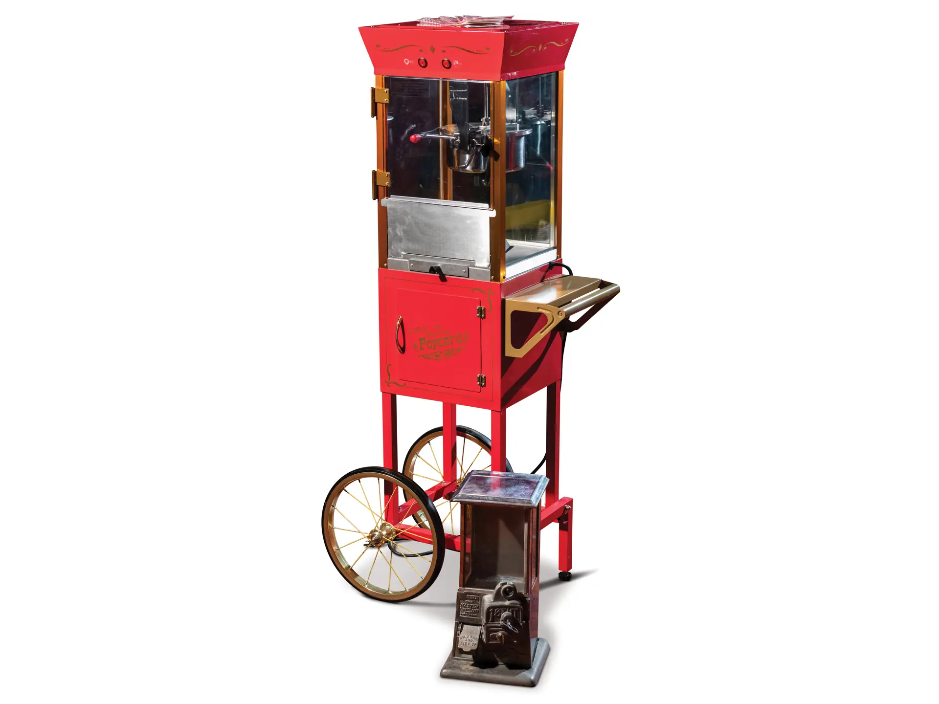 Popcorn Machine and Vintage Coin-Operated Dispenser | The Dingman ...