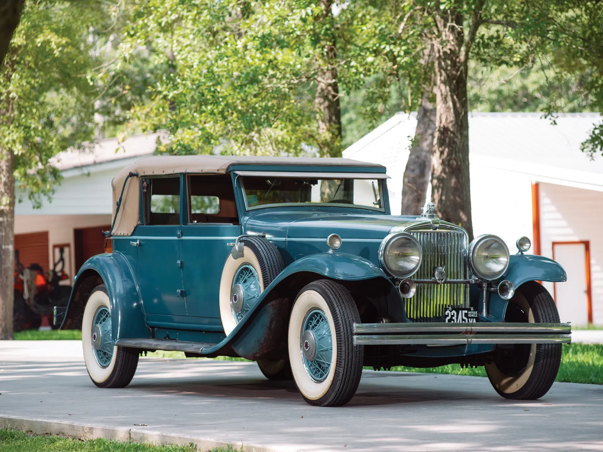 1931 Stutz DV-32 Convertible Sedan by LeBaron | Hershey 2015 | RM
