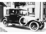 The Silver Ghost, chassis no. 1713, with its current Barker body in the early 1920s.