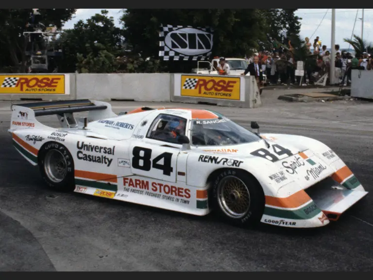 Miami Grand Prix, Emerson Fittipaldi/Tony Garcia, qualified 1st, DNF, 26 February 1984.