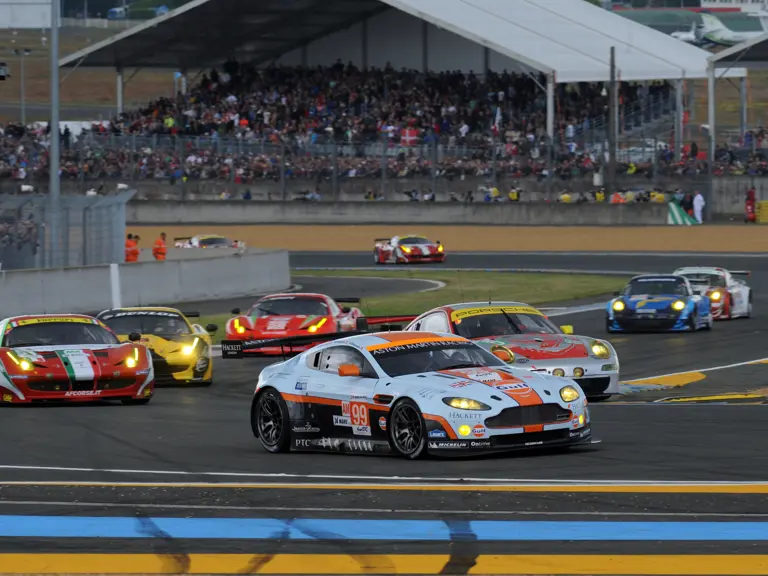 Chassis no. V8/X2 as seen at the 2012 24 Hours of Le Mans.