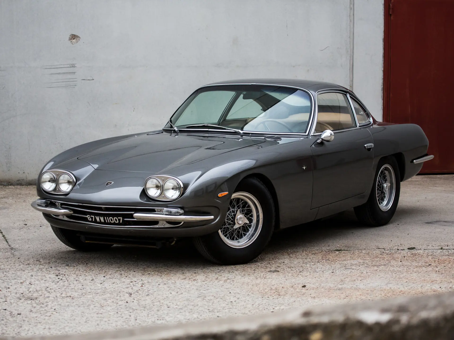 1967 Lamborghini 400 GT 2+2 by Touring | Monaco 2022 | RM Sotheby's