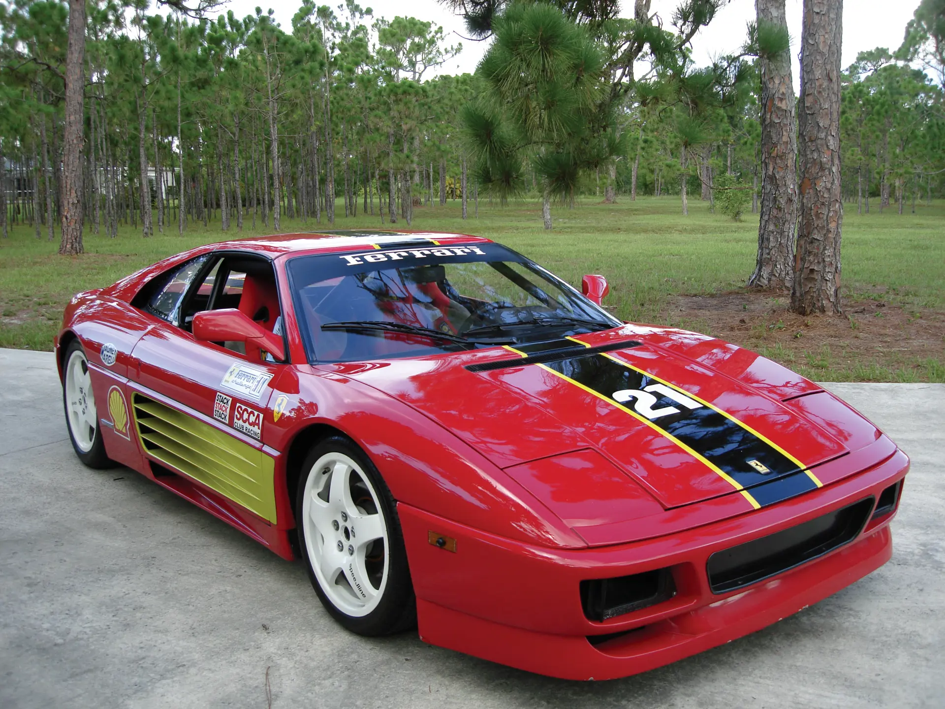 フェラーリ355Challenge＆ 348 Competition ３台 1994 Ferrari 348 Challenge | Vintage Motor Cars at Amelia