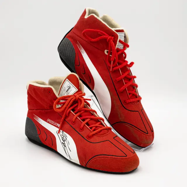 Ferrari Puma ベスト Mサイズ レッド Puma x Scuderia Ferrari Speedcat 'Rosso Corsa' 307822-02