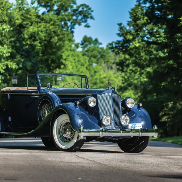 1936 Packard 1407 Twelve Coupe Roadster | Hershey 2015 | RM Sotheby's