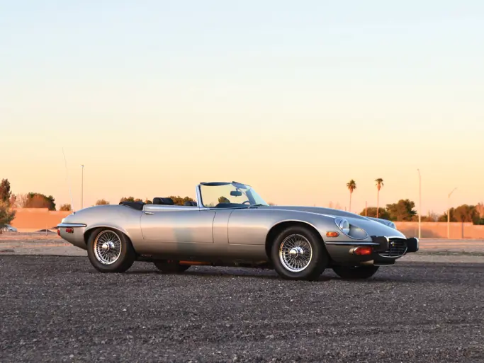 1973 Jaguar E-Type Series 3 V12 Roadster: market value and price history