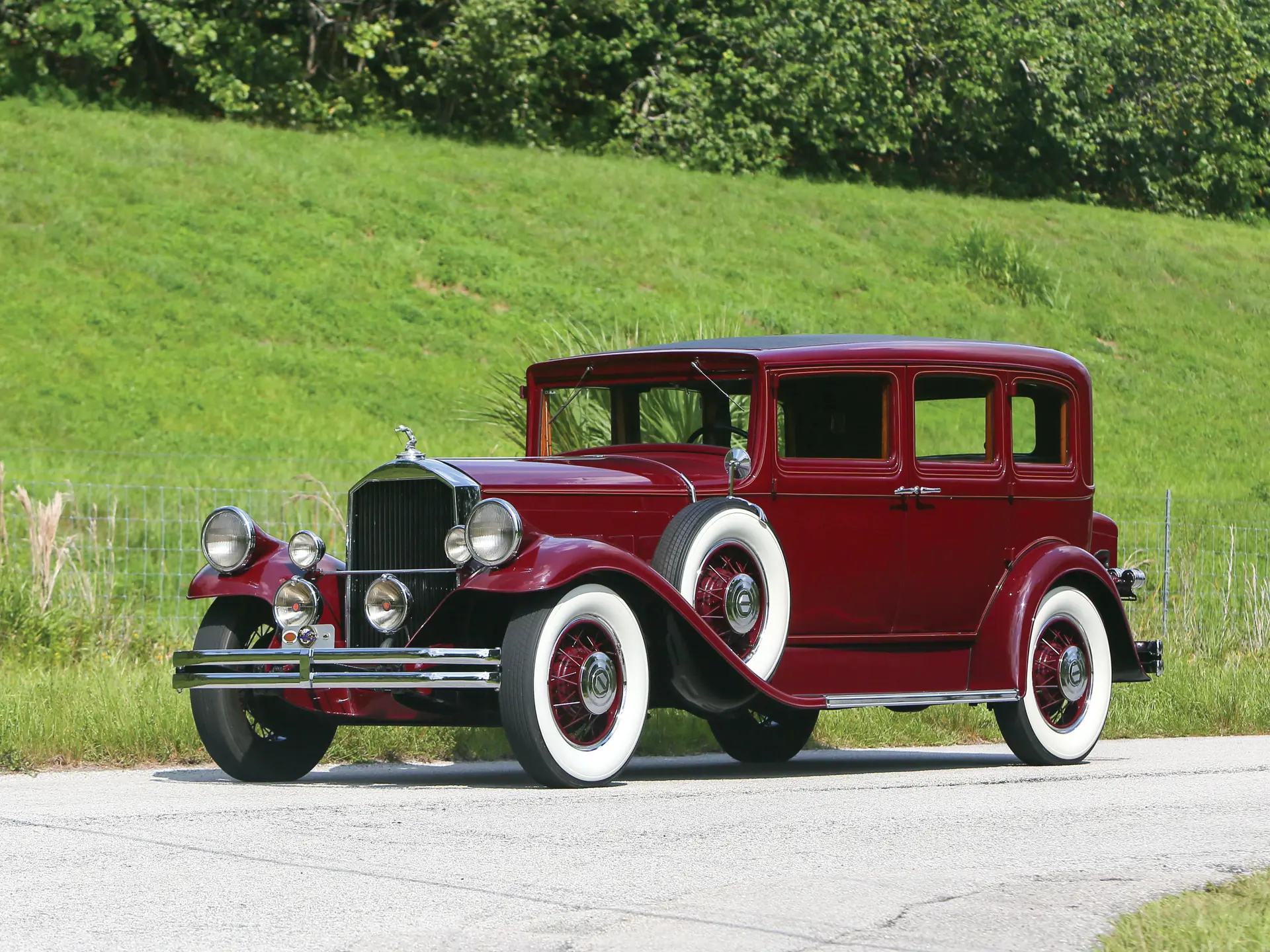 Miniature 1/43 Brooklin Pierce Arrow Coupe 1935 - Marron, White Metal, Occasion