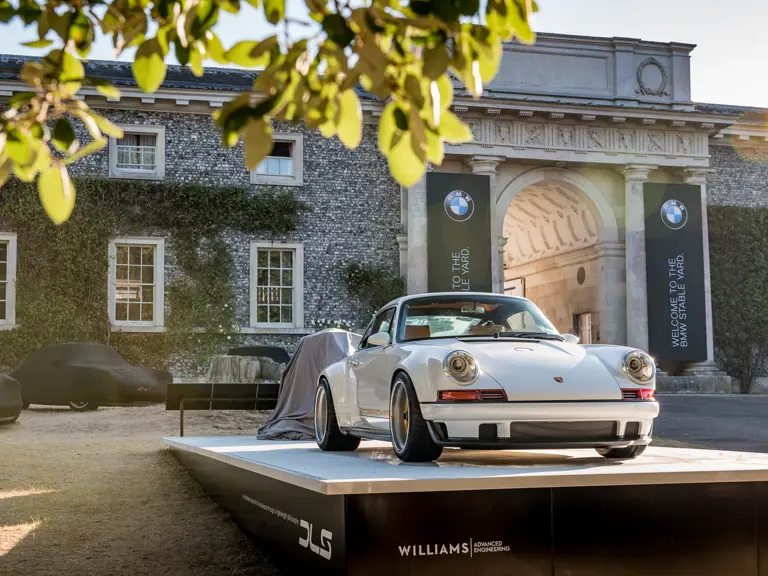 DLS EP1 upon the model's unveiling at hte 2018 Goodwood Festival of Speed.