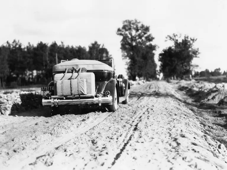 On Dirt Road East of Kobryn, Belarus - September 29, 1934.