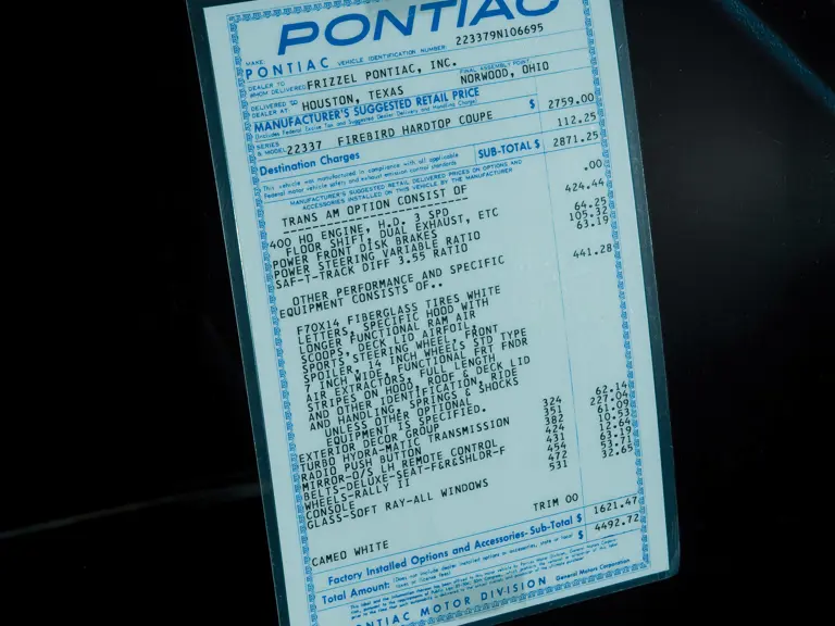 1969 Pontiac Trans Am