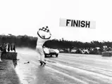 Chassis no. 0510M at Pebble Beach in 1955, where it placed 1st overall in the Del Monte Trophy race.